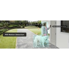 AL501 Arpha 2K WiFi Smart Lock For Door With 32 GB Storage, Multi-Function Entry Lock For Front Door With Keypad: Doorbell, Fingerprint, Key Entry, Password Entry, One-Click Lock/Unlock, App Control, 2-Way Audio, Motion Detection