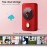 1pc Smart Wireless Doorbell, Smart 2.4G WIFI Video Doorbell, Tuya APP Smart System Control, Two-Way Intercom, Night Vision Function, Video Conversation, Family Helper ( Without Battery)