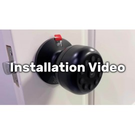 Keyless Entry Door Lock with Keypad, Smart Door Knob Keypad Door Knob, Smart Lock with Keypad Smart Door Lock Digital Door Lock with Keypad for Indoors Bedrooms, Apartments