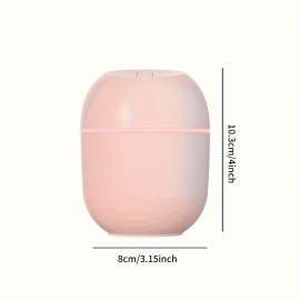 Mini Humidifier, USB Personal Desktop Humidifier For Car, Office Room, Bedroom, Etc. Auto Shut-Off, 2 Mist Modes, Super Quiet