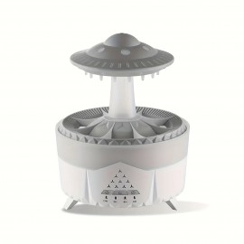 Simulated Water Drop Humidifier - Large Capacity Smart Aromatherapy Diffuser - Ideal for Home, Intuitive Atomization Technology