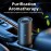 Portable Dust Removal PM 2.5 Negative Ion Air Purifier, Suitable For Car Bedroom Office HEPA Air Purifier, Deodorizer