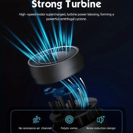 Portable Dust Removal PM 2.5 Negative Ion Air Purifier, Suitable For Car Bedroom Office HEPA Air Purifier, Deodorizer