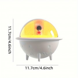 Keai Space Ball Humidifier Portable Humidifier USB Desktop Humidifier, Cold Mist Silent Ultrasonic Aromatherapy Diffuser, Suitable For Cars, Offices, Bedrooms, 2 Mist Modes