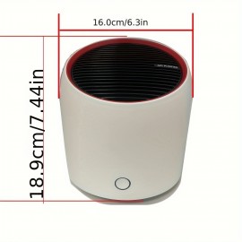 New Air Purifier, Small Household USB Silent Odor Removal Smoke Dust Mini Portable Purifier