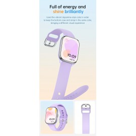 New Stylish Smartwatch, IPX8 1ATM Waterproof For The Gym, Swimming, For Men Ios Phones, Texting And Calling, For Health Steward, Whatsapp, Women Android Phones, Ai Voice, Music, Outdoor Sports Watch, Pedometer, Calorie, Alarm Clock, Calculator, Sleep