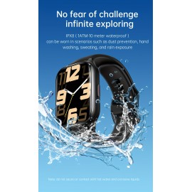 New Stylish Smartwatch, IPX8 1ATM Waterproof For The Gym, Swimming, For Men Ios Phones, Texting And Calling, For Health Steward, Whatsapp, Women Android Phones, Ai Voice, Music, Outdoor Sports Watch, Pedometer, Calorie, Alarm Clock, Calculator, Sleep