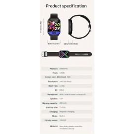 New Stylish Smartwatch, IPX8 1ATM Waterproof For The Gym, Swimming, For Men Ios Phones, Texting And Calling, For Health Steward, Whatsapp, Women Android Phones, Ai Voice, Music, Outdoor Sports Watch, Pedometer, Calorie, Alarm Clock, Calculator, Sleep