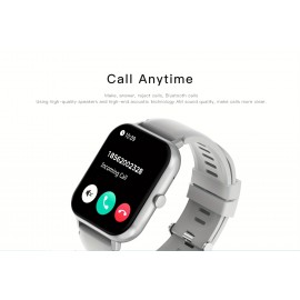 Smart Watch IP68 Waterproof With 1.83 Full Touch Screen Smartwatch And 100+ Exercise Sports Modes, Weather, Music Controls, Voice Assistant Fitness All-day Body Monitoring Watches With Gift For Men And Women