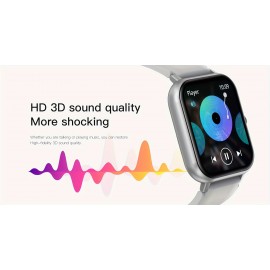 Smart Watch IP68 Waterproof With 1.83 Full Touch Screen Smartwatch And 100+ Exercise Sports Modes, Weather, Music Controls, Voice Assistant Fitness All-day Body Monitoring Watches With Gift For Men And Women