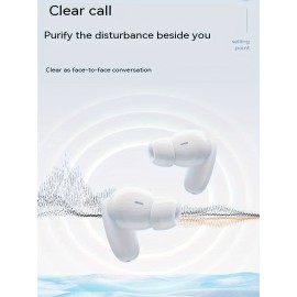 TWS Wireless Headphones Headphones Earbuds - Unrivaled True Wireless Freedom Ergonomic Design For Ultimate Comfort HIFI Sound With Dolby Bass, ACC Stereo HD Calling, Compatible With Android/iPhone, Ideal For Sports And Music Lovers!