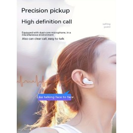 TWS Wireless Headphones Headphones Earbuds - Unrivaled True Wireless Freedom Ergonomic Design For Ultimate Comfort HIFI Sound With Dolby Bass, ACC Stereo HD Calling, Compatible With Android/iPhone, Ideal For Sports And Music Lovers!