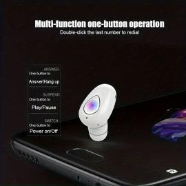 Wireless In-Ear Invisible Earbuds Handsfree Headset Stereo Headset