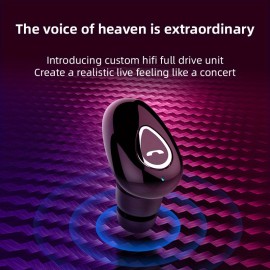 Wireless In-Ear Invisible Earbuds Handsfree Headset Stereo Headset
