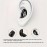 Wireless In-Ear Invisible Earbuds Handsfree Headset Stereo Headset