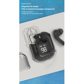 Wireless Headphones, LED Battery Display, High-Quality Music Game Headphones, With Microphone For Android & IOS