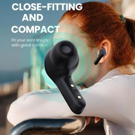 Wireless Headphones, LED Battery Display, High-Quality Music Game Headphones, With Microphone For Android & IOS