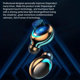 TWS Wireless BT Earphones Wireless In Ear Hi-fi Stereo Headphone Sports Earbuds Headsets With Microphone