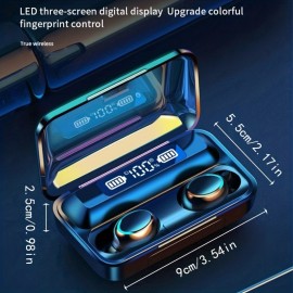 TWS Wireless BT Earphones Wireless In Ear Hi-fi Stereo Headphone Sports Earbuds Headsets With Microphone