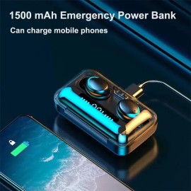 TWS Wireless BT Earphones Wireless In Ear Hi-fi Stereo Headphone Sports Earbuds Headsets With Microphone