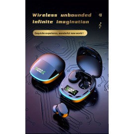 year New Wireless Earphones Headphones With LED Display Touch In-EarTWS Wireless Earbuds Sports Music Game Headset For IOS/Android
