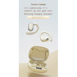 True Wireless clip-on sleep mini headset smart comfortable Earbuds video TWS HIFI dolby bass ACC Stereo HD calling Earphones for Android & iphone Cellphone sports Earpieces music headphones
