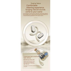 True Wireless clip-on sleep mini headset smart comfortable Earbuds video TWS HIFI dolby bass ACC Stereo HD calling Earphones for Android & iphone Cellphone sports Earpieces music headphones