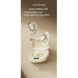 True Wireless clip-on sleep mini headset smart comfortable Earbuds video TWS HIFI dolby bass ACC Stereo HD calling Earphones for Android & iphone Cellphone sports Earpieces music headphones