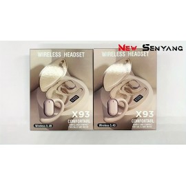 True Wireless clip-on sleep mini headset smart comfortable Earbuds video TWS HIFI dolby bass ACC Stereo HD calling Earphones for Android & iphone Cellphone sports Earpieces music headphones