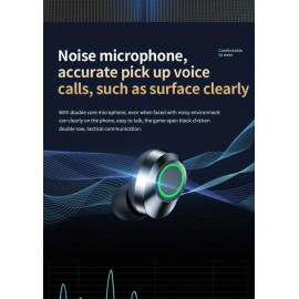 Wireless Headset High Quality Noise Reduction In-Ear Sports Game Ultra Long Life New Model With Excellent Sound Quality And Digital Display Can Provide Emergency Charging For Mobile Phones