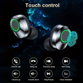 Wireless Headset High Quality Noise Reduction In-Ear Sports Game Ultra Long Life New Model With Excellent Sound Quality And Digital Display Can Provide Emergency Charging For Mobile Phones