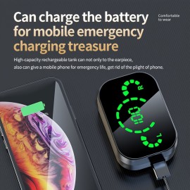 Wireless Headset High Quality Noise Reduction In-Ear Sports Game Ultra Long Life New Model With Excellent Sound Quality And Digital Display Can Provide Emergency Charging For Mobile Phones