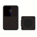 1pc WIFI Of Smart Video Doorbell, Infrared Night Vision, Mobile Phone APP Remote Operation, Variable Sound, Safe And Reliable, Suitable For Women Living Alone (girlfriend, Lover, Best Friend, Parents)