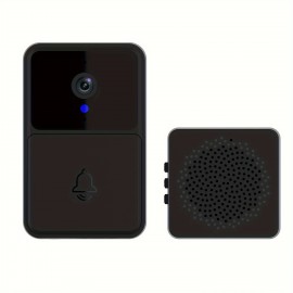 1pc WIFI Of Smart Video Doorbell, Infrared Night Vision, Mobile Phone APP Remote Operation, Variable Sound, Safe And Reliable, Suitable For Women Living Alone (girlfriend, Lover, Best Friend, Parents)