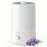 Humidifiers For Bedroom, 4L Top Fill Cool Mist Humidifiers For Home Large Room, Baby Nursery And Plant, Easy To Clean Air Humidifier With Oil Diffuser, Night Light, 360° Nozzle, Quiet, 50 Hours