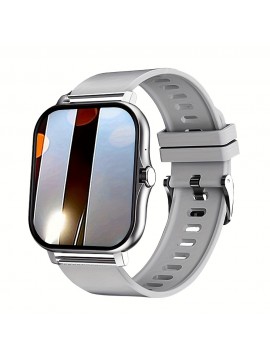 SmartWatch Pro - Wireless Calling, Multi-Sport Mode, Sedentary Reminder, Weather Forecast, Message Notification, Compatible with Android & iPhones, Ideal Gift for Men & Women with Sporty Style