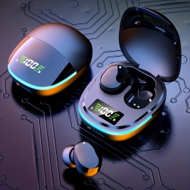 year New Wireless Earphones Headphones With LED Display Touch In-EarTWS Wireless Earbuds Sports Music Game Headset For IOS/Android