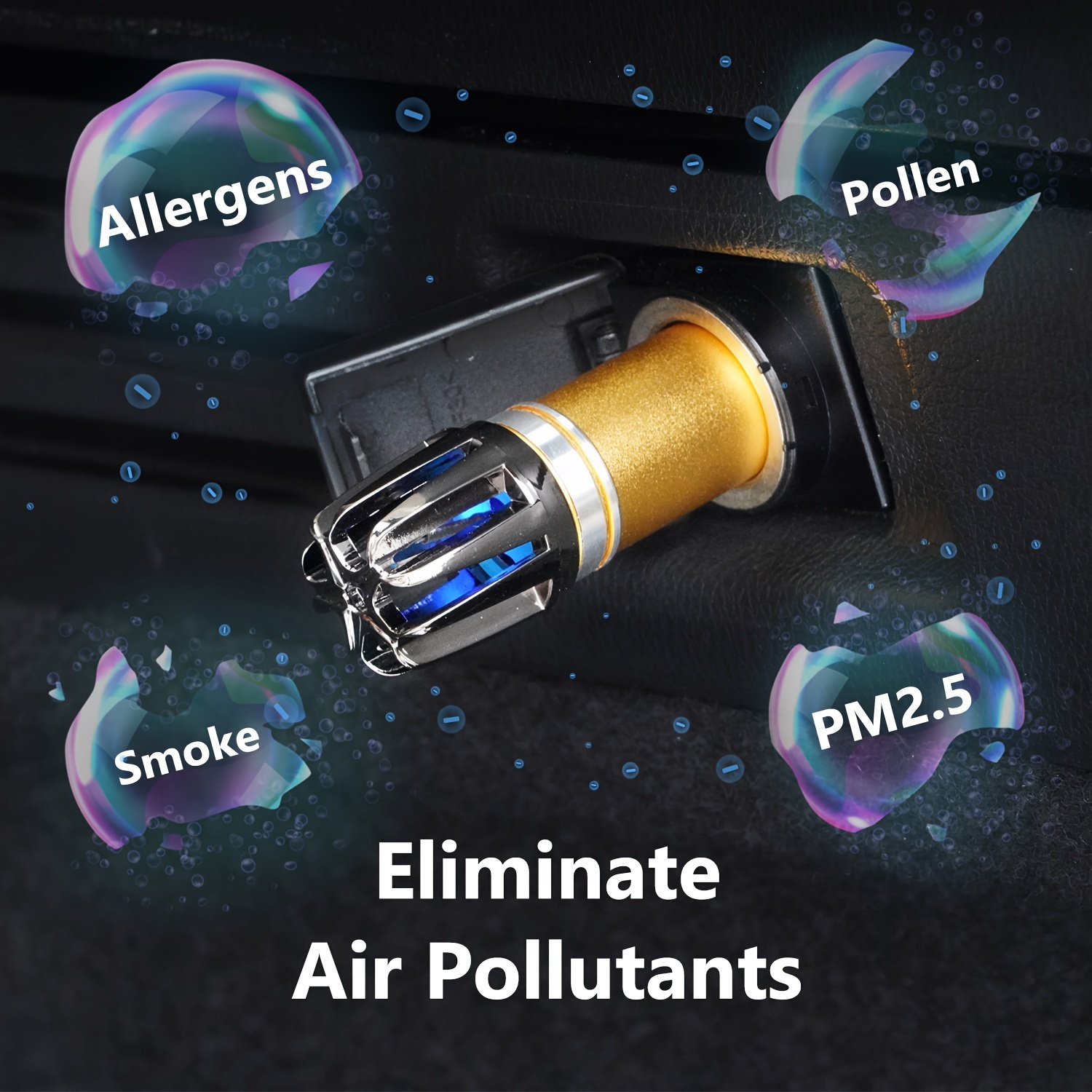 mini car   ionizer 12v plug in car air freshener to remove smoke smell pm2 5 pollen bacteria to reduce bad odors rv auto decoration gift car interior accessory details 1