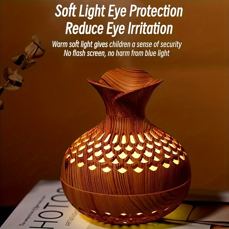 elegant 300  grain aromatherapy lamp humidifier enhances air quality with soothing lighting   inspired design usb powered perfect for any room details 5