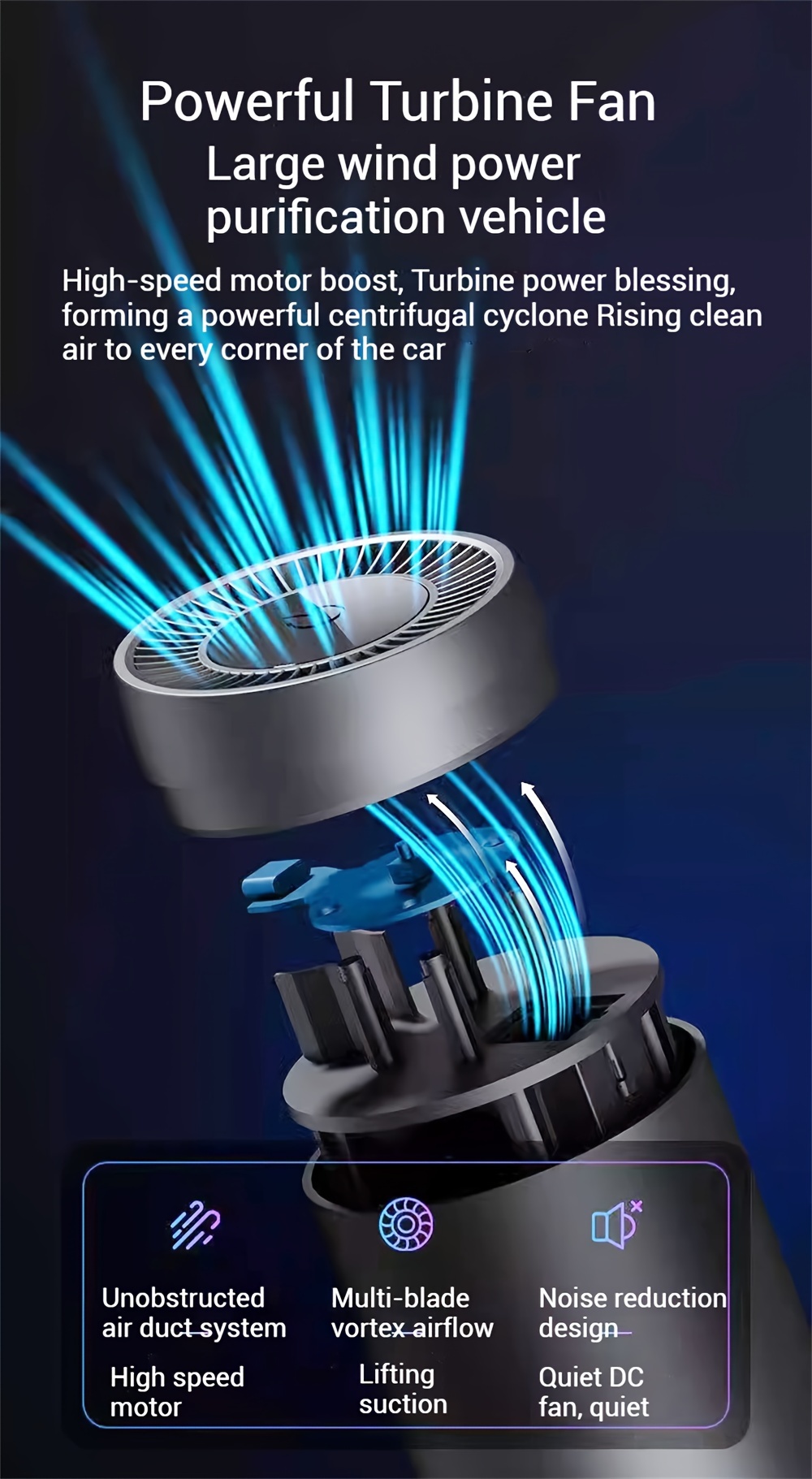 portable dust removal pm 2 5 negative ion   suitable for car bedroom office hepa   deodorizer details 9