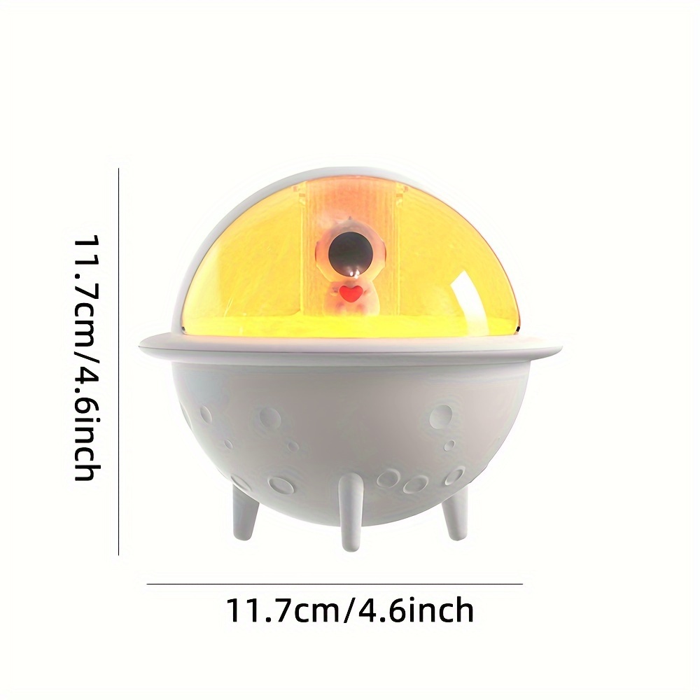   space ball humidifier portable humidifier usb desktop humidifier cold mist silent ultrasonic aromatherapy diffuser suitable for cars offices bedrooms 2 mist modes details 0