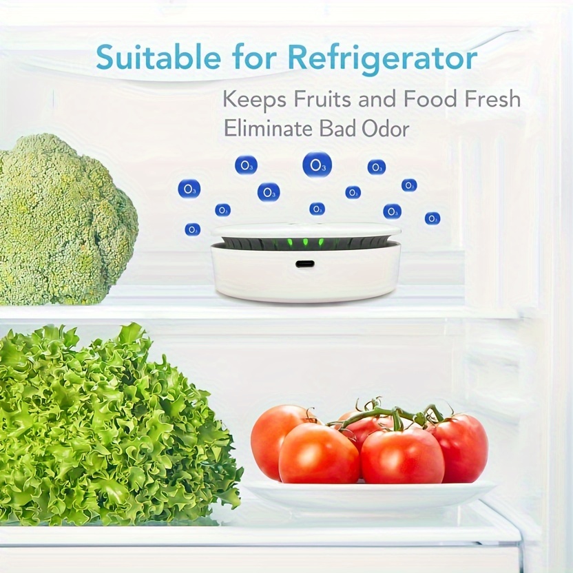 portable   negative ion and ozone generator usb rechargeable purifying air and eliminate odor   remover litter box sterilizer suitable for home car refrigerator shoe cabinet   details 3