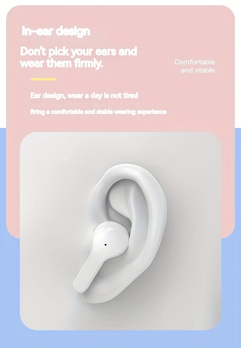 true wireless headset wireless headset sports headset stereo mobile phone hi fi stereo music details 6